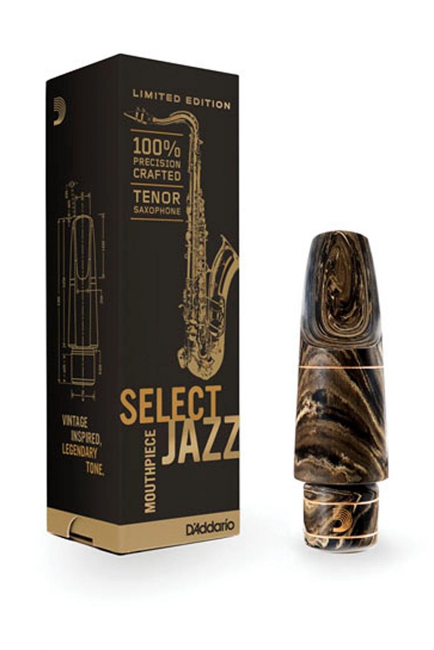 D'addario Jazz Select Limited Edition Marbled Tenor Sax Mouthpiece