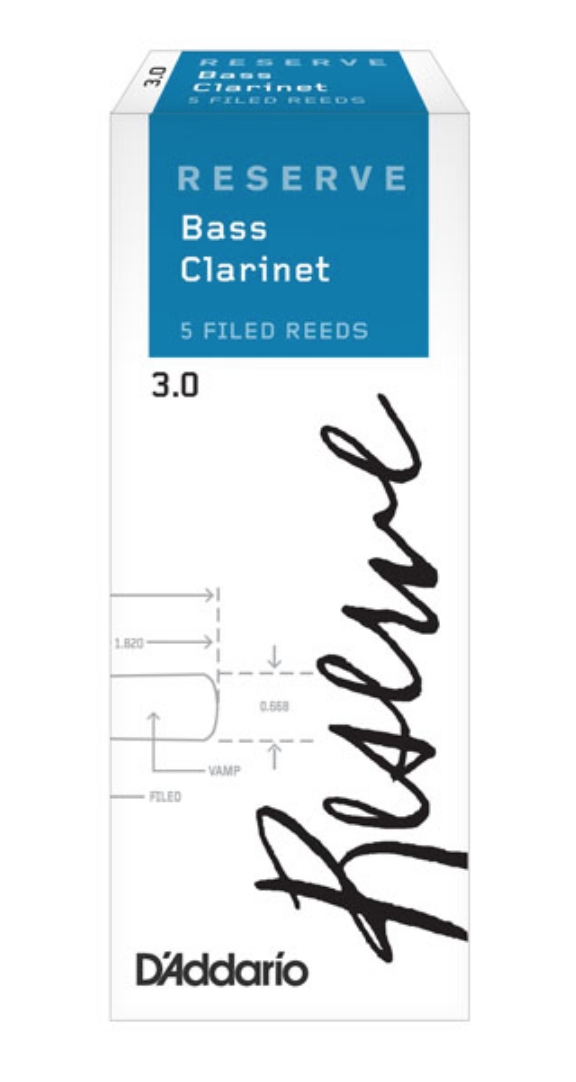 D'addario Reserve Bass Clarinet Box image