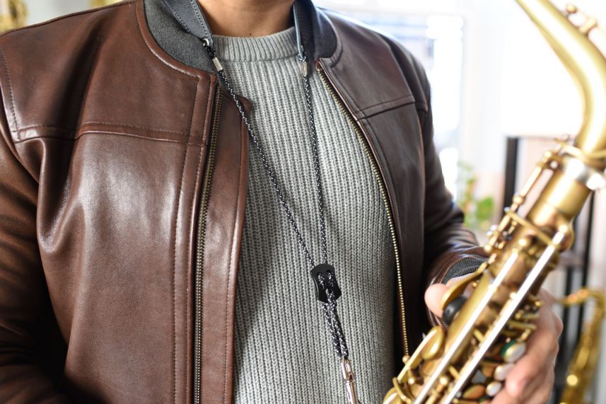 Boston Sax Shop 'Newbury Street' neck strap