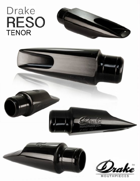 Drake Reso Ebonite tenor mouthpiece  image