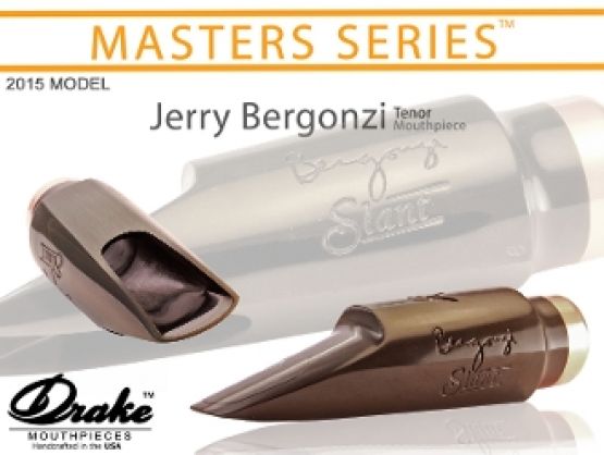 Drake Master Series Jerry Bergonzi 'Slant' Tenor Ebonite Mouthpiece image