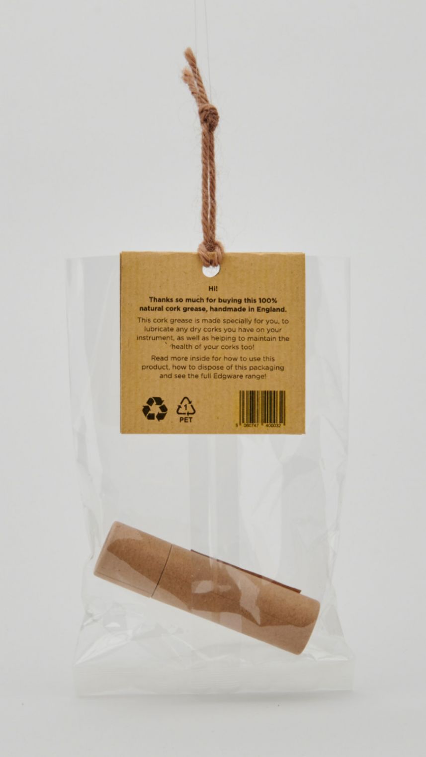 Edgware 100% natural cork grease with plastic free packagig