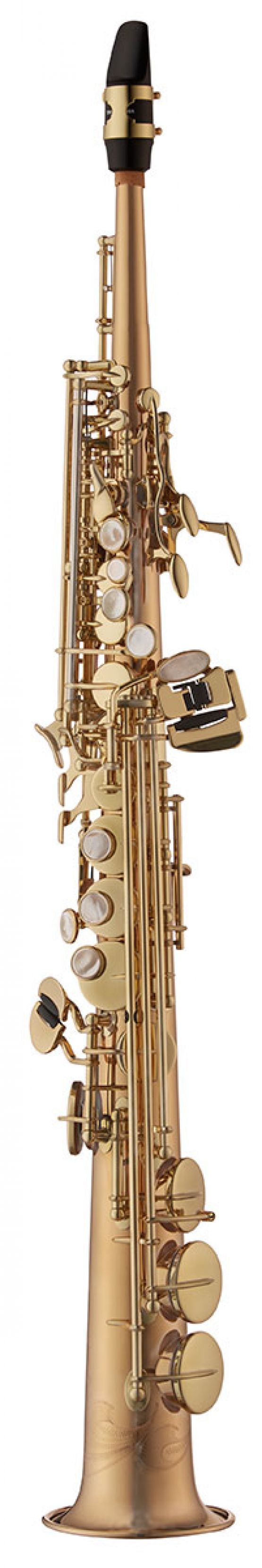 Yanagisawa SWO2U unlacquered bronze soprano sax image