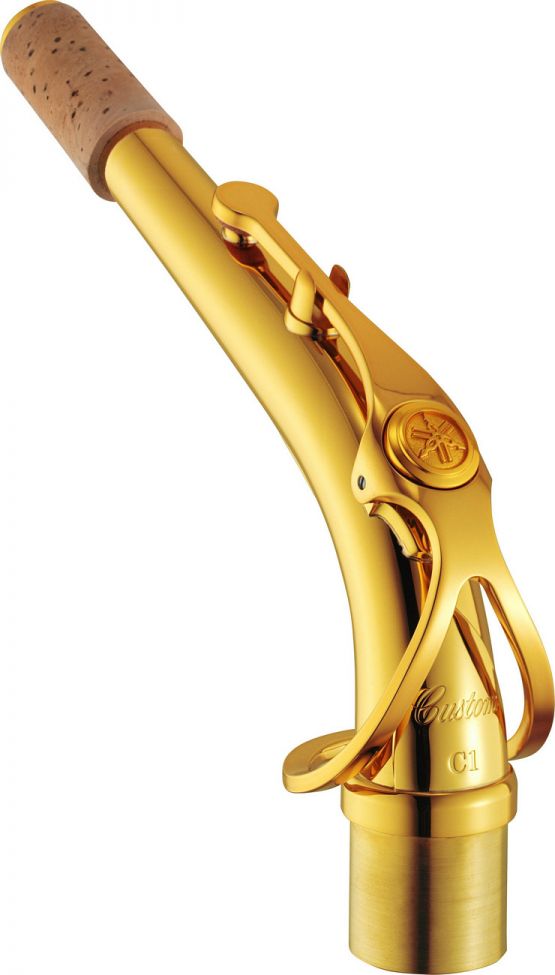 Yamaha C1 mkII Alto sax neck - Gold Lacquer image