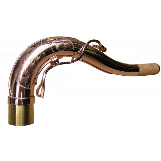 (New Old Stock) Yanagisawa YNT92GP Bronze Pink Gold Plated Tenor Sax Neck