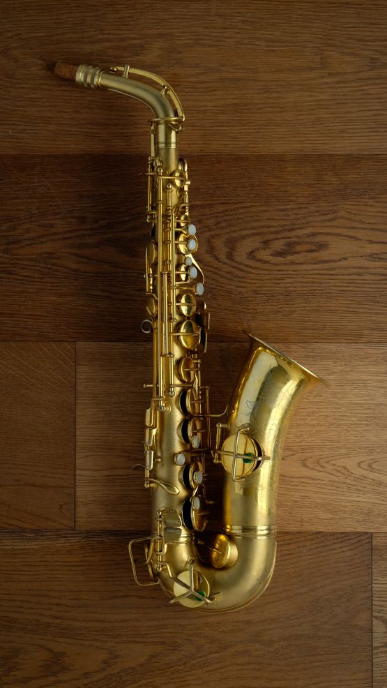 (Used) Conn New Wonder II 'Chu Berry' Gold Plated Alto Sax circa.1926