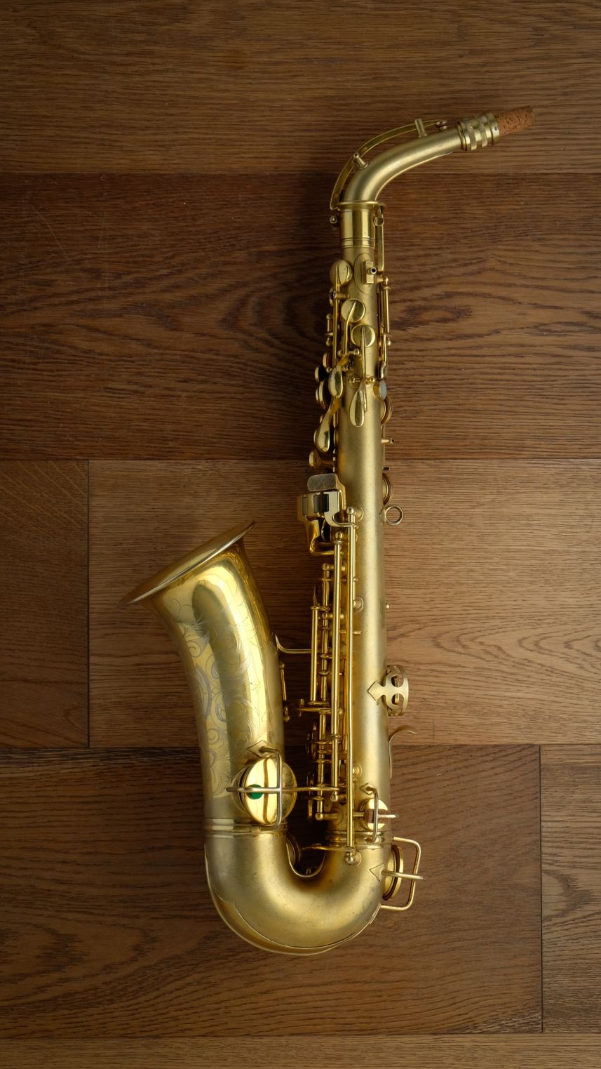 (Used) Conn New Wonder II 'Chu Berry' Gold Plated Alto Sax circa.1926