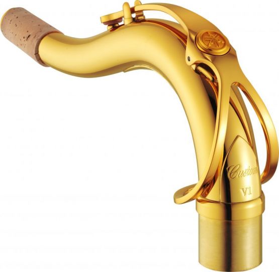 Yamaha V1 Mk II Tenor sax neck - Gold Lacquer image