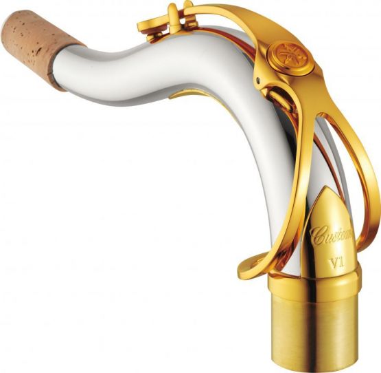 Yamaha V1AG Mk II Tenor sax neck - Sterling Silver image