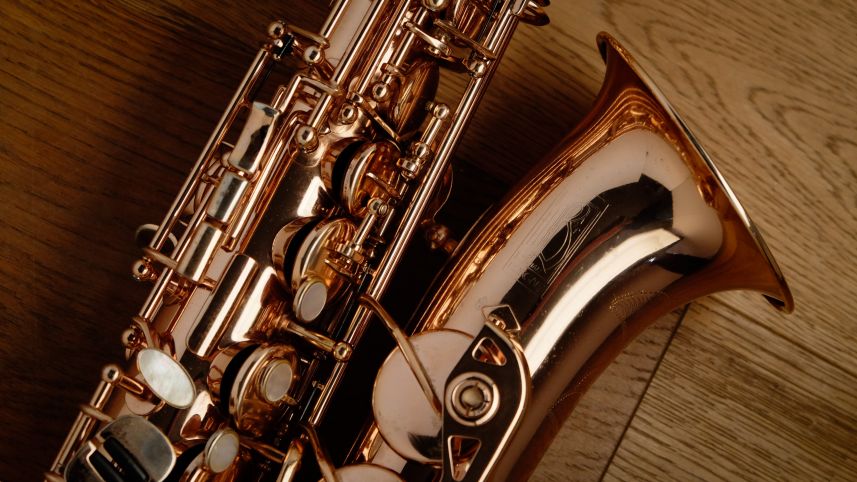 (Used) Borgani Jubilee Pink Gold Plated Alto Sax