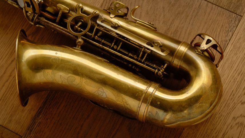 (Used) Borgani Jubilee Unlacquered Alto Sax