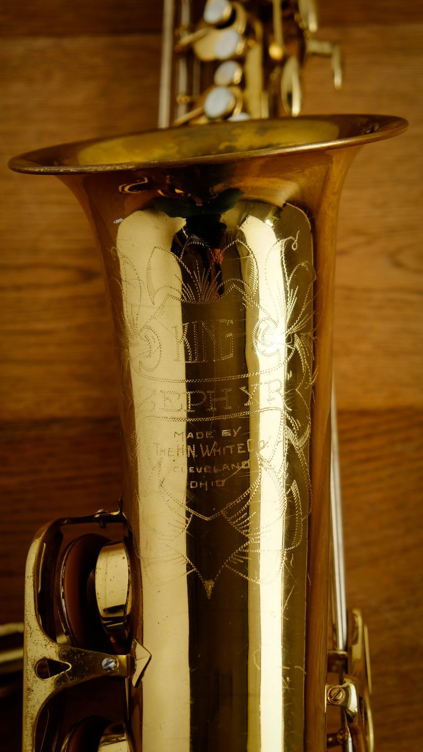 (Used) King Zephyr Tenor Sax circa.1957