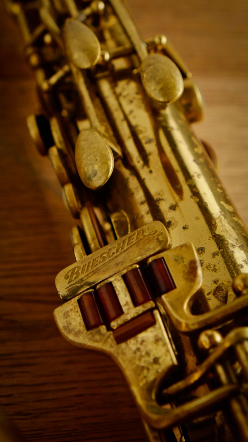 (Used) Buescher 'Post Big B' Aristocrat Tenor Sax circa.1951