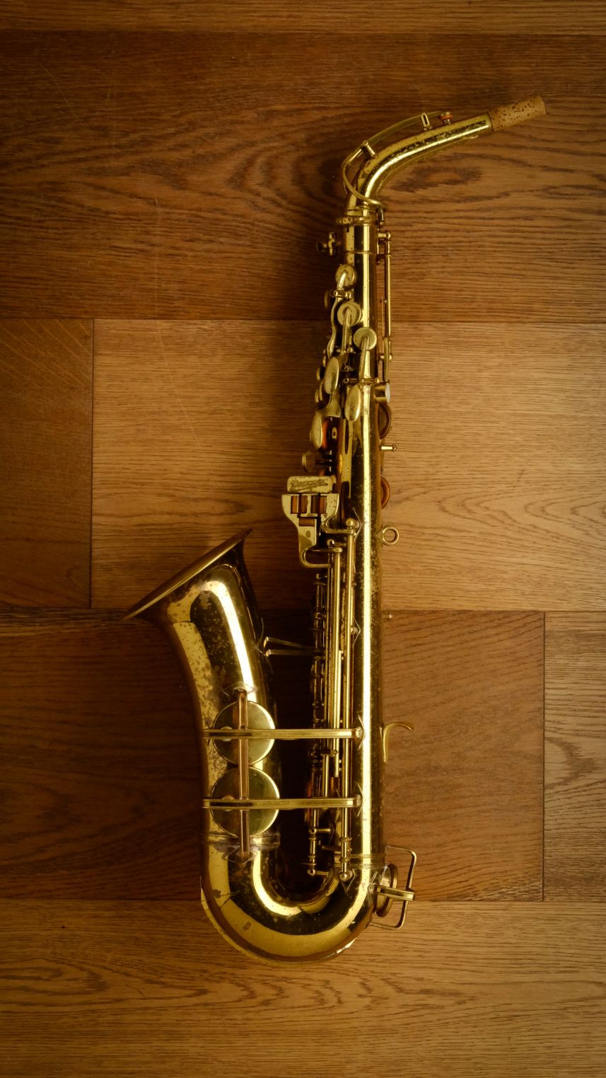 (Used)  Buescher Aristocrat serie III 'Post Big-B' Alto Sax circa.1950