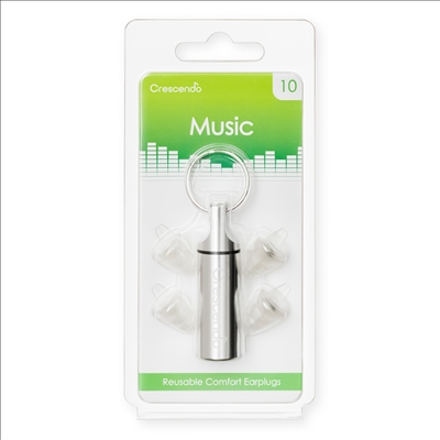 Crescendo Music 10 Earplugs image