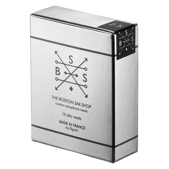 Boston Sax Shop 'Silver Label' Alto Sax reeds (Box of 10) image