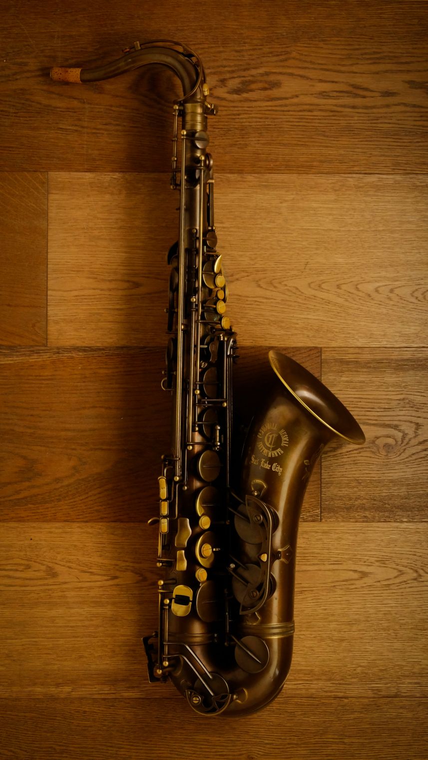 (Used) Cannonball T5 Big Bell Stone Series 'Brute' finish Tenor Sax