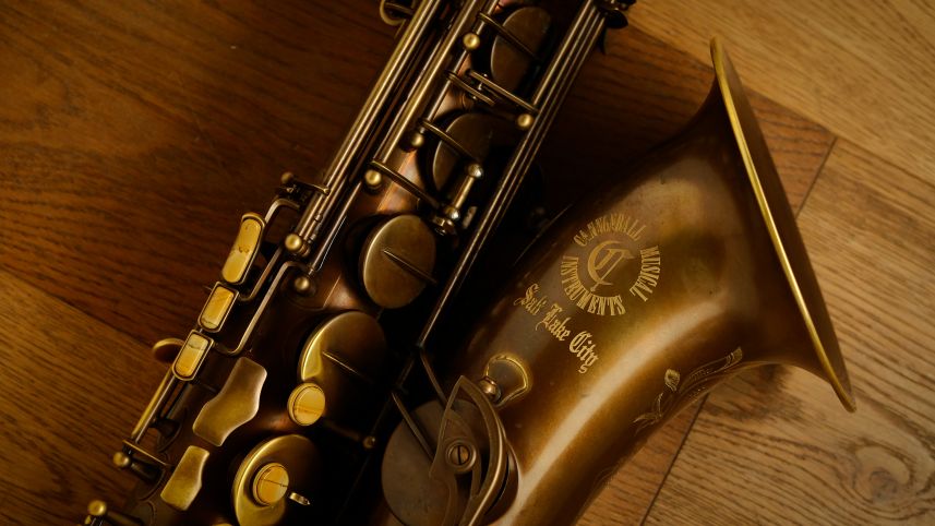 (Used) Cannonball T5 Big Bell Stone Series 'Brute' finish Tenor Sax