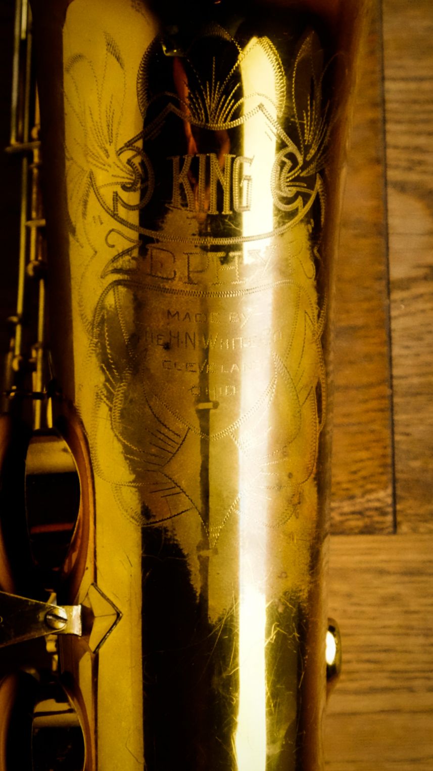 (Used) King Zephyr Tenor Sax circa.1952