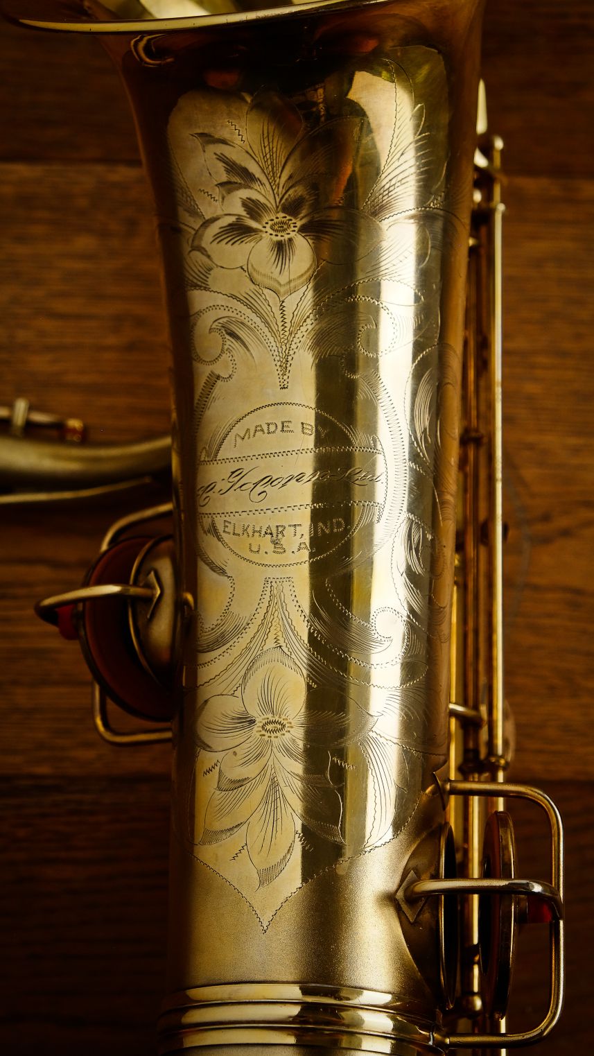 (Used) Conn New Wonder II Gold Plated Tenor Sax circa.1927