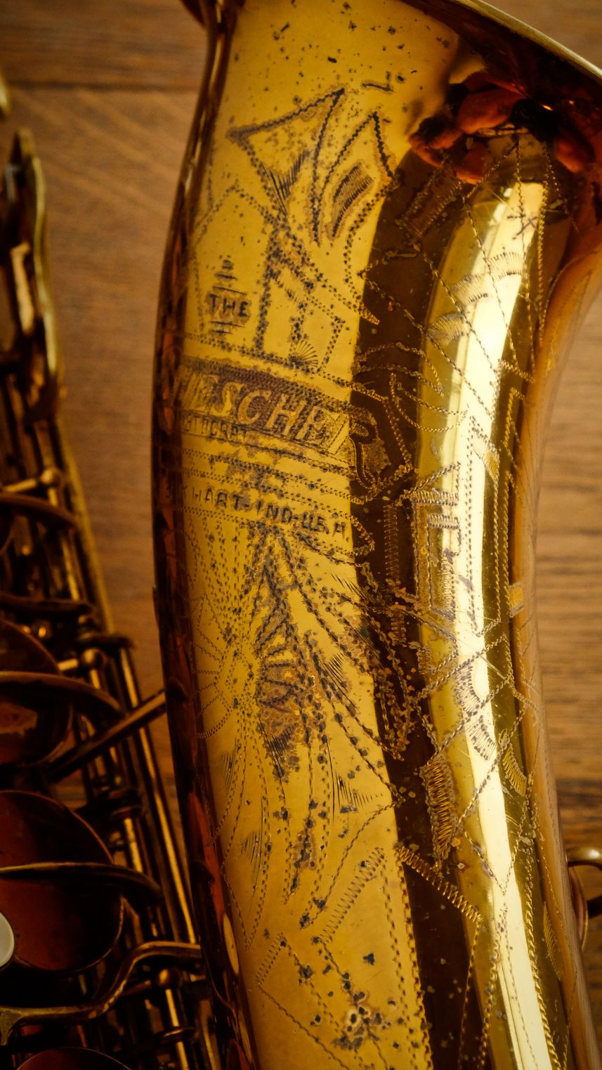 (Used) Buescher Aristocrat 'Art Deco' Series I Tenor Sax circa.1936