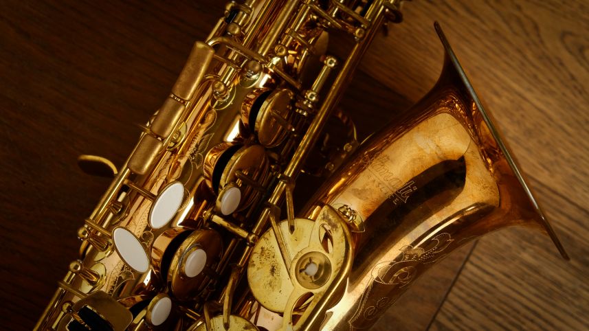 (Used) Amati 83 solid bronze unlacquered Alto Sax