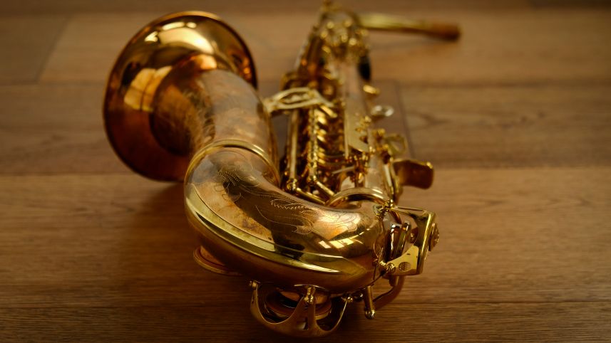 (Used) Amati 83 solid bronze unlacquered Alto Sax