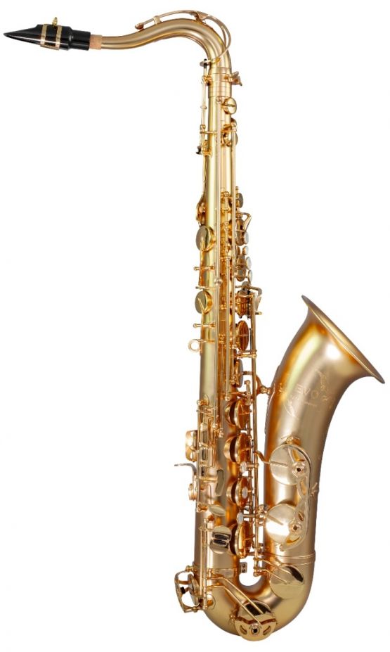 Trevor James EVO Tenor Sax - Frosted Gold Finish image