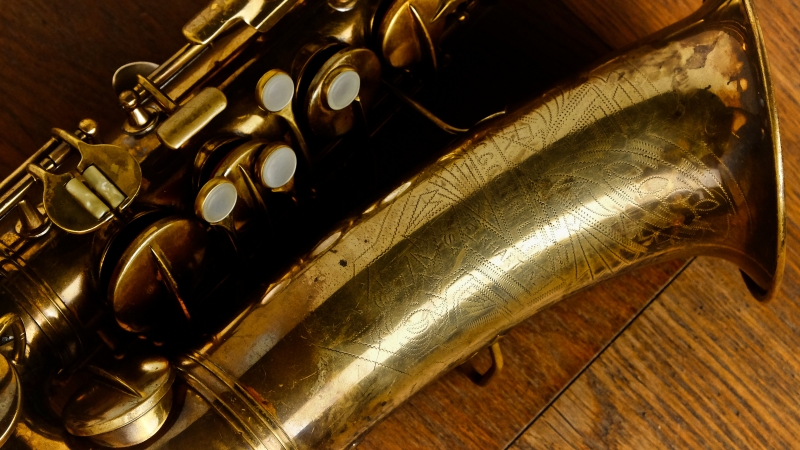 (Used) Conn transitional 'Art Deco' alto sax circa.1932