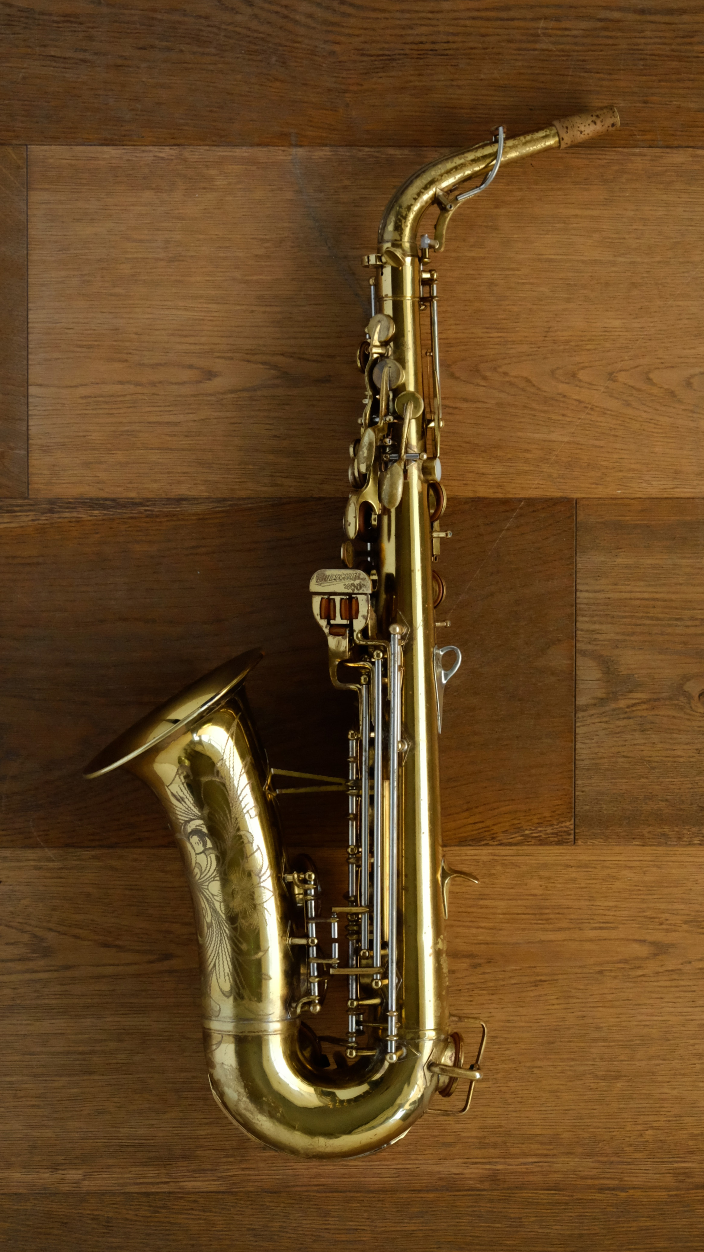 (Used) Buescher 400 Top Hat & Cane Alto Saxophone 345***